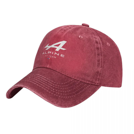 Casquette Alpine Rouge 100% Coton