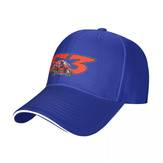 Casquette Bleue Francesco Bagnaia