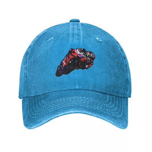 Casquette Jorge Martin Bleue 100% Coton