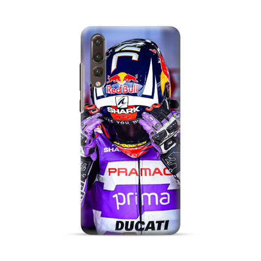 Coque Huawei Johann Zarco chez Ducati