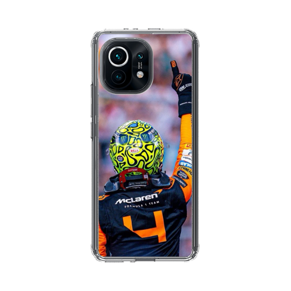 Coque Lando Norris en Tenue de Formule 1 McLaren pour Xiaomi