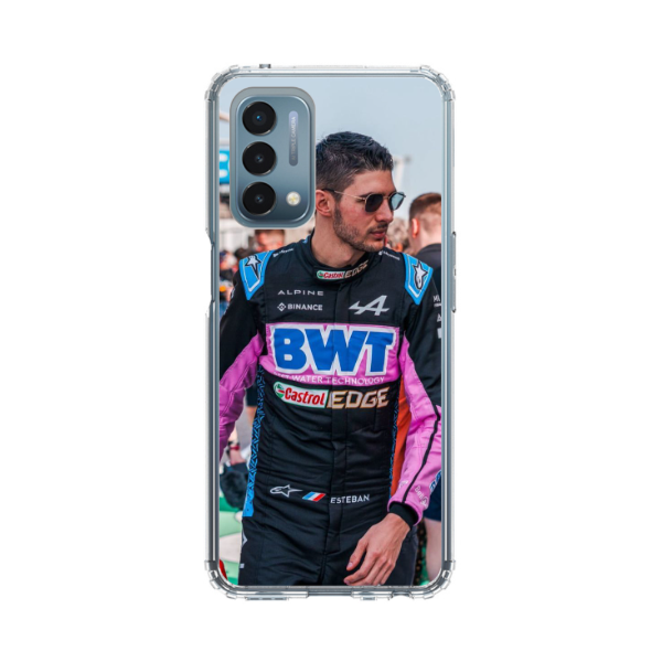 Coque OnePlus Esteban Ocon en Tenue de Formule 1 Alpine