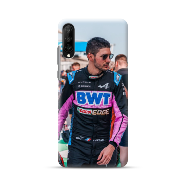 Coque Samsung Esteban Ocon en Tenue de Formule 1 Alpine