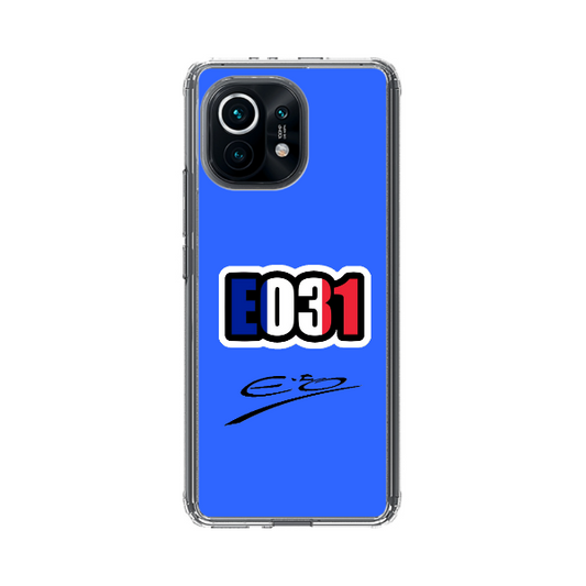 Coque de Téléphone Bleue Esteban Ocon 31 pour Xiaomi