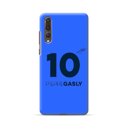 Coque de Téléphone Bleue Pierre Gasly pour Huawei