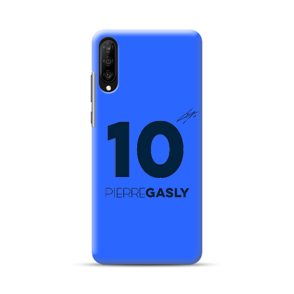 Coque de Téléphone Bleue Pierre Gasly pour Samsung