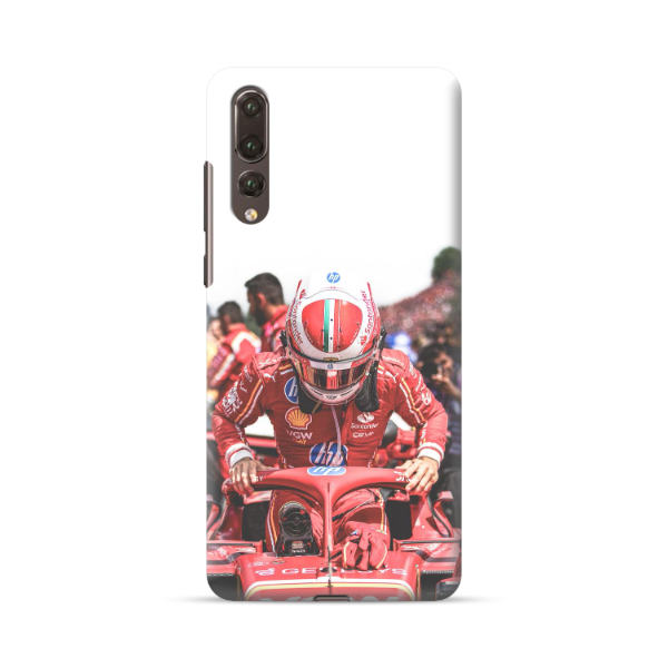 Coque de Téléphone Charles Leclerc dans sa Formule 1 pour Huawei