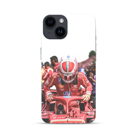 Coque de Téléphone Charles Leclerc dans sa Formule 1 pour OPPO