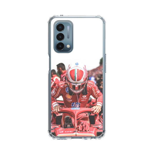 Coque de Téléphone Charles Leclerc dans sa Formule 1 pour OnePlus