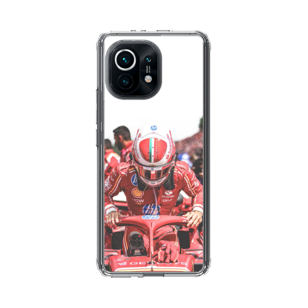 Coque de Téléphone Charles Leclerc dans sa Formule 1 pour Xiaomi