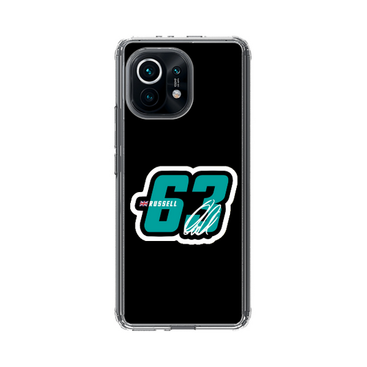 Coque de Téléphone F1 63 George Russell pour Xiaomi