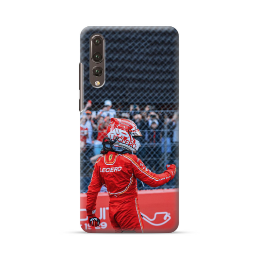 Coque de Téléphone Formule 1 Charles Leclerc pour Huawei