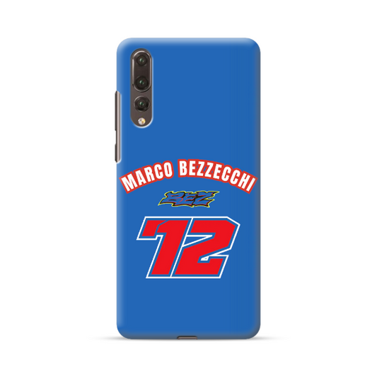 Coque de Téléphone Huawei Bleue Marco Bezzecchi