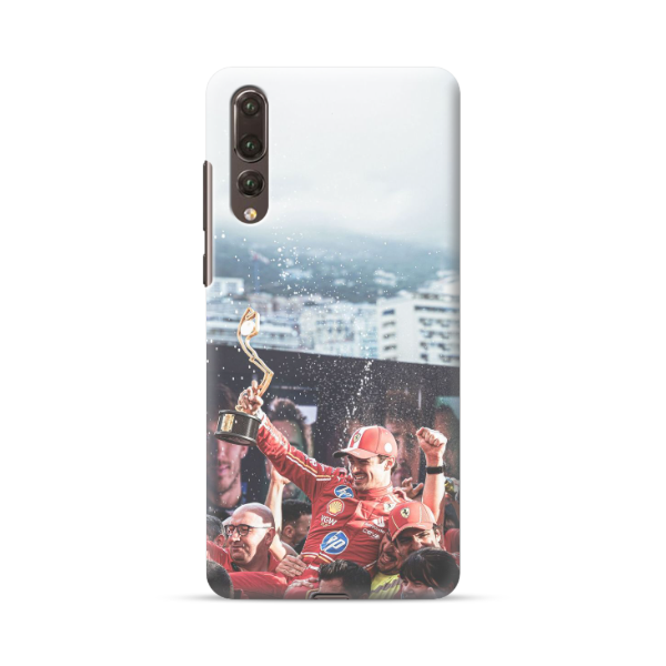 Coque de Téléphone Huawei Charles Leclerc Fête sa Victoire