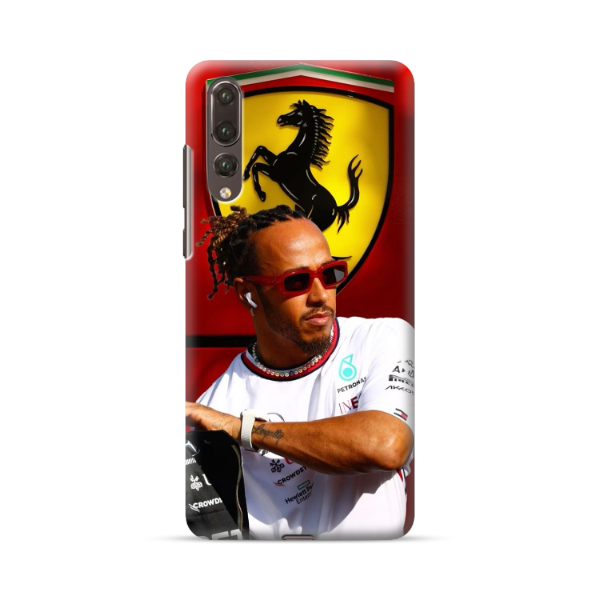 Coque de Téléphone Huawei Ferrari Lewis Hamilton