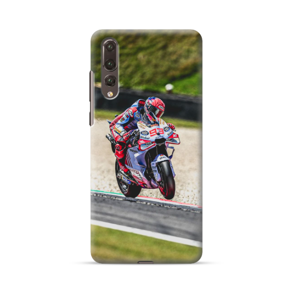 Coque de Téléphone Huawei Marc Marquez sur sa MotoGP