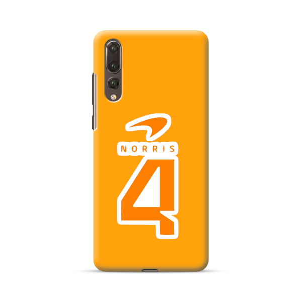 Coque de Téléphone Huawei Orange Lando Norris