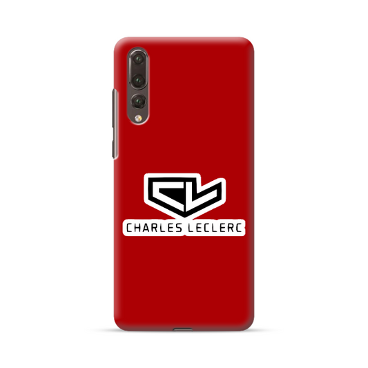 Coque de Téléphone Huawei Rouge Charles Leclerc