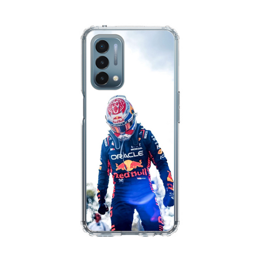 Coque de Téléphone Max Verstappen en Tenue de Formule 1 pour OnePlus