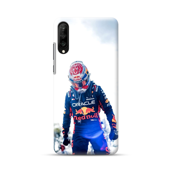 Coque de Téléphone Max Verstappen en Tenue de Formule 1 pour Samsung