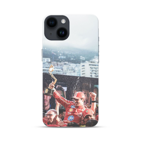 Coque de Téléphone OPPO Charles Leclerc Fête sa Victoire