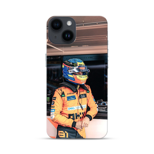 Coque de Téléphone OPPO Oscar Piastri en Tenue McLaren