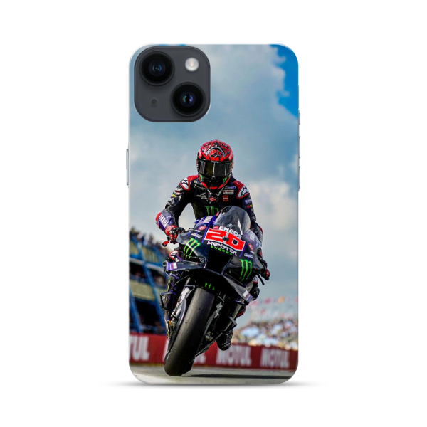 Coque de Téléphone OPPO Quartararo sur sa Yamaha