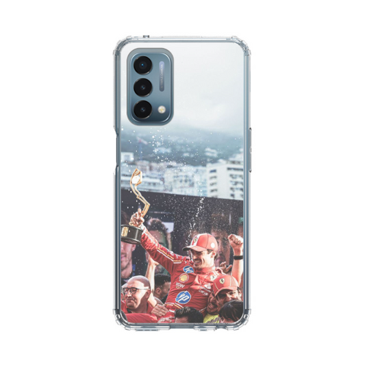 Coque de Téléphone OnePlus Charles Leclerc Fête sa Victoire