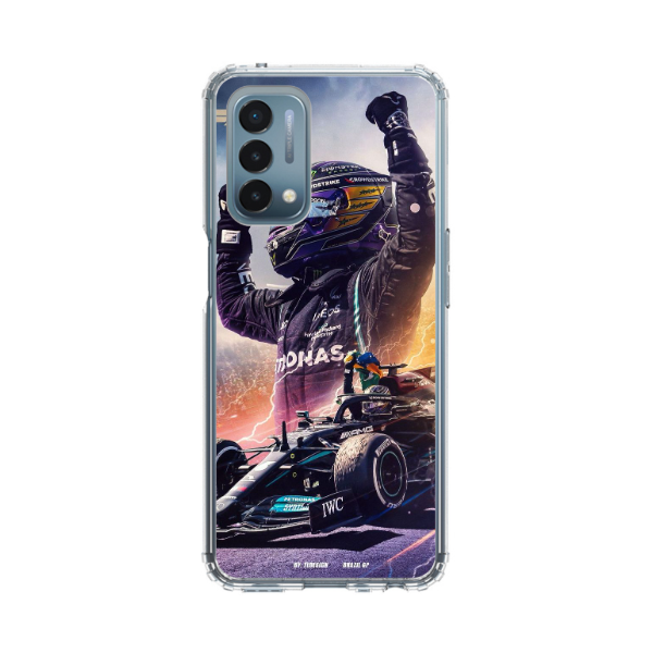 Coque de Téléphone OnePlus Formule 1 Lewis Hamilton chez Mercedes