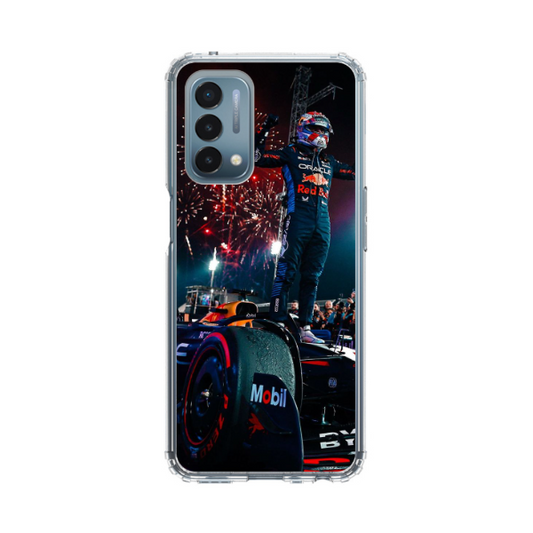 Coque de Téléphone OnePlus Max Verstappen Fête sa Victoire