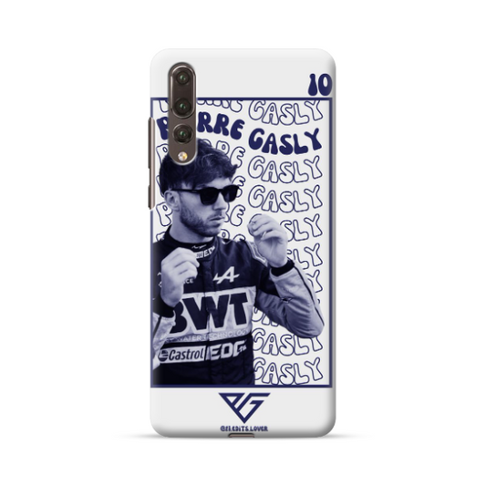 Coque de Téléphone Pierre Gasly en Tenue de Formule 1 pour Huawei