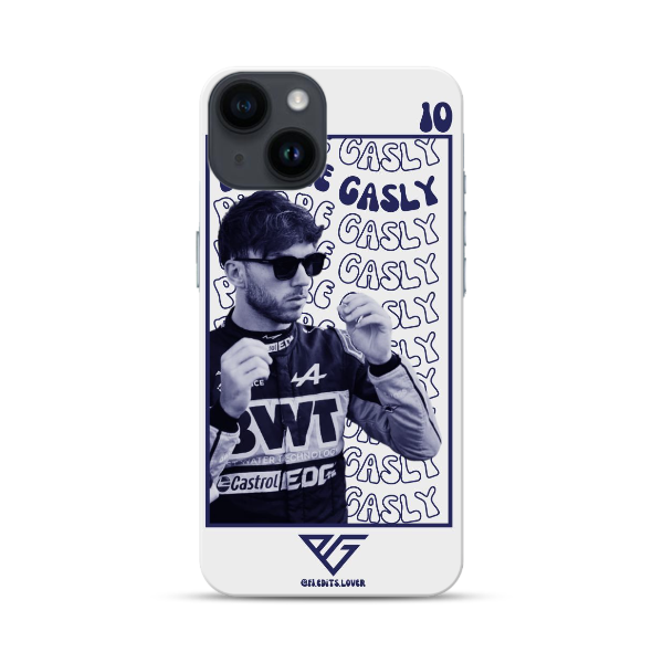 Coque de Téléphone Pierre Gasly en Tenue de Formule 1 pour OPPO