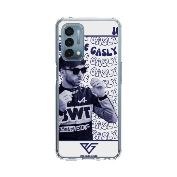 Coque de Téléphone Pierre Gasly en Tenue de Formule 1 pour OnePlus