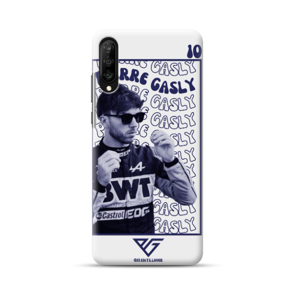 Coque de Téléphone Pierre Gasly en Tenue de Formule 1 pour Samsung