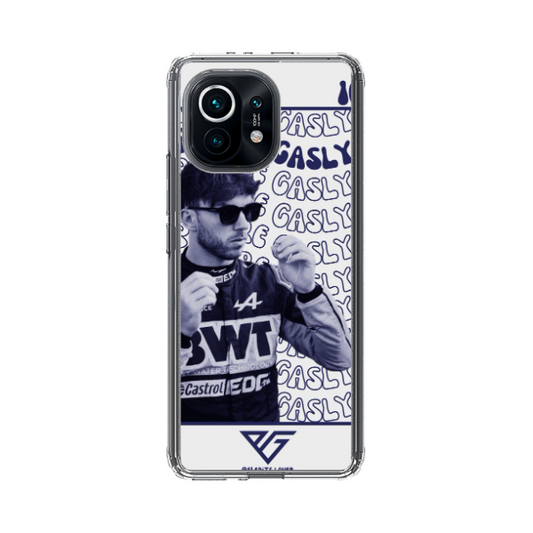 Coque de Téléphone Pierre Gasly en Tenue de Formule 1 pour Xiaomi