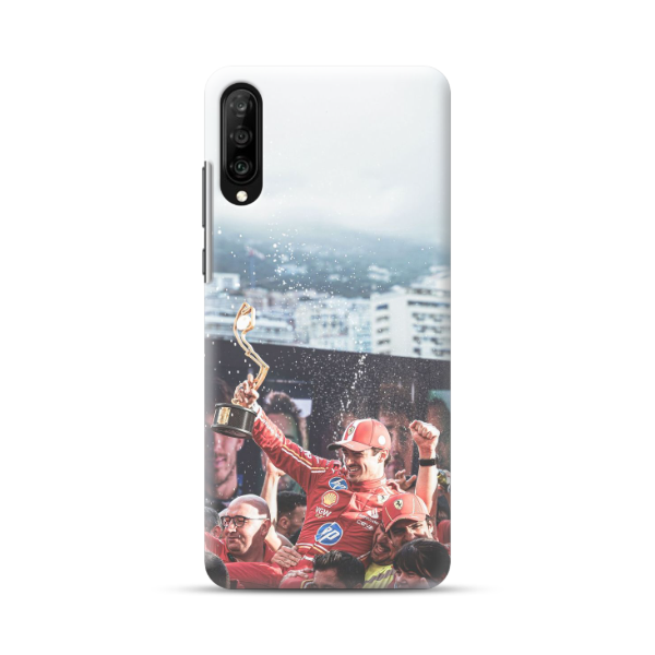 Coque de Téléphone Samsung Charles Leclerc Fête sa Victoire