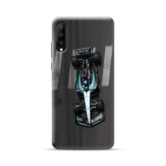 Coque de Téléphone Samsung Galaxy George Russell dans sa Formule 1 Mercedes