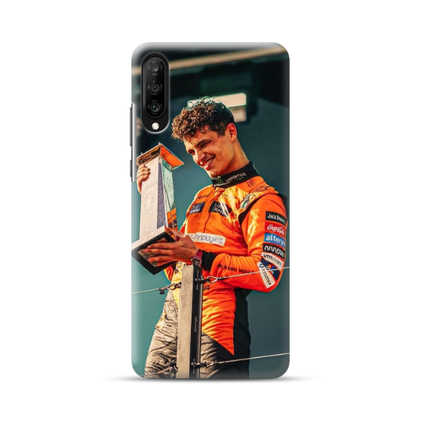 Coque de Téléphone Samsung Galaxy Lando Norris Fête sa Victoire