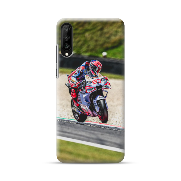 Coque de Téléphone Samsung Galaxy Marc Marquez sur sa MotoGP