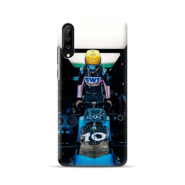 Coque de Téléphone Samsung Galaxy Pierre Gasly qui Monte dans sa F1 Alpine