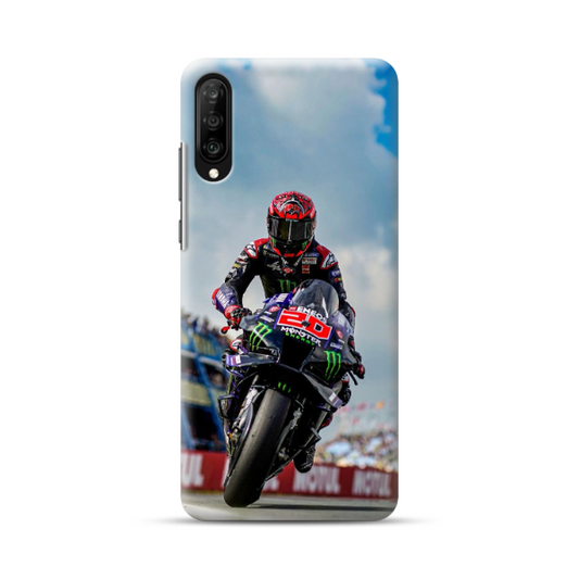 Coque de Téléphone Samsung Galaxy Quartararo sur sa Yamaha