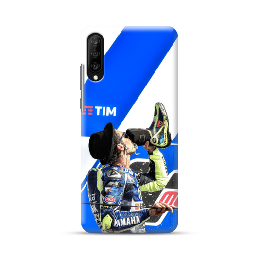 Coque de Téléphone Samsung Galaxy Valentino Rossi Fête sa Victoire