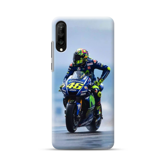 Coque de Téléphone Samsung Galaxy Valentino Rossi en MotoGP Yamaha