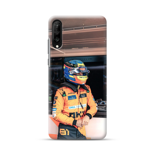 Coque de Téléphone Samsung Oscar Piastri en Tenue McLaren