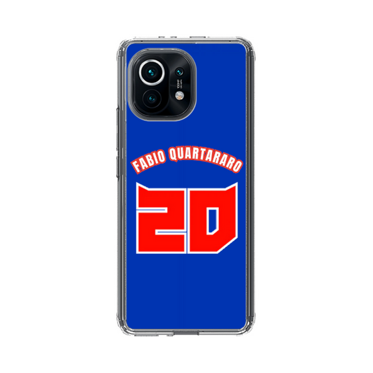 Coque de Téléphone Xiaomi Bleue Fabio Quartararo