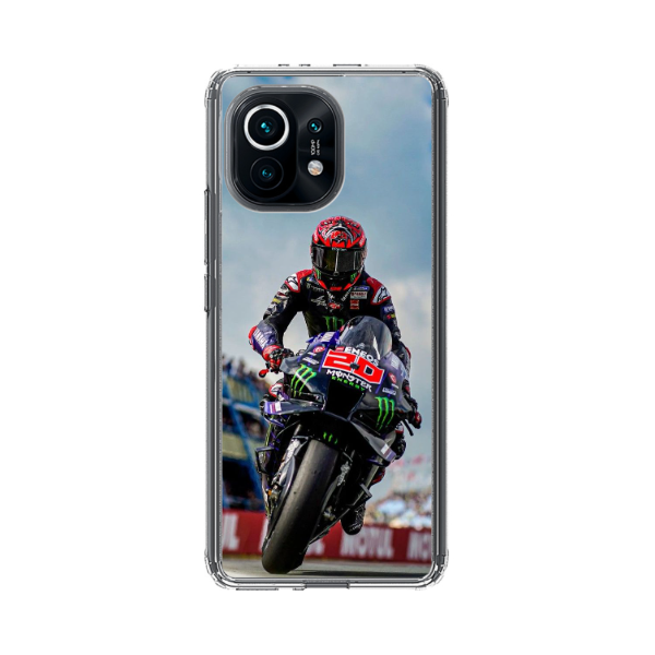 Coque de Téléphone Xiaomi Quartararo sur sa Yamaha