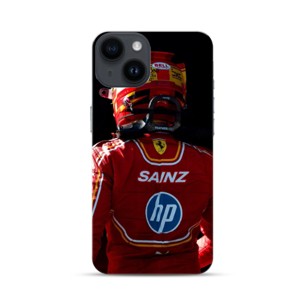 Coque de Téléphone iPhone Carlos Sainz Jr chez Ferrari