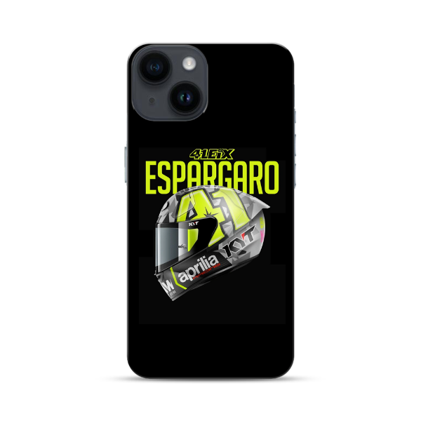 Coque de Téléphone iPhone Casque MotoGP Aleix Espargaro