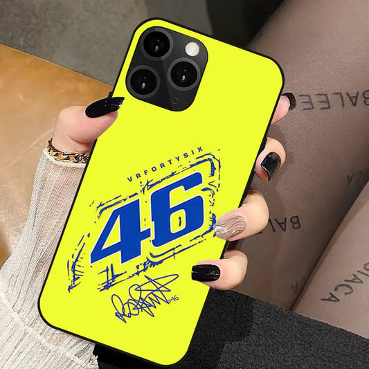 Coque iPhone Jaune Valentino Rossi