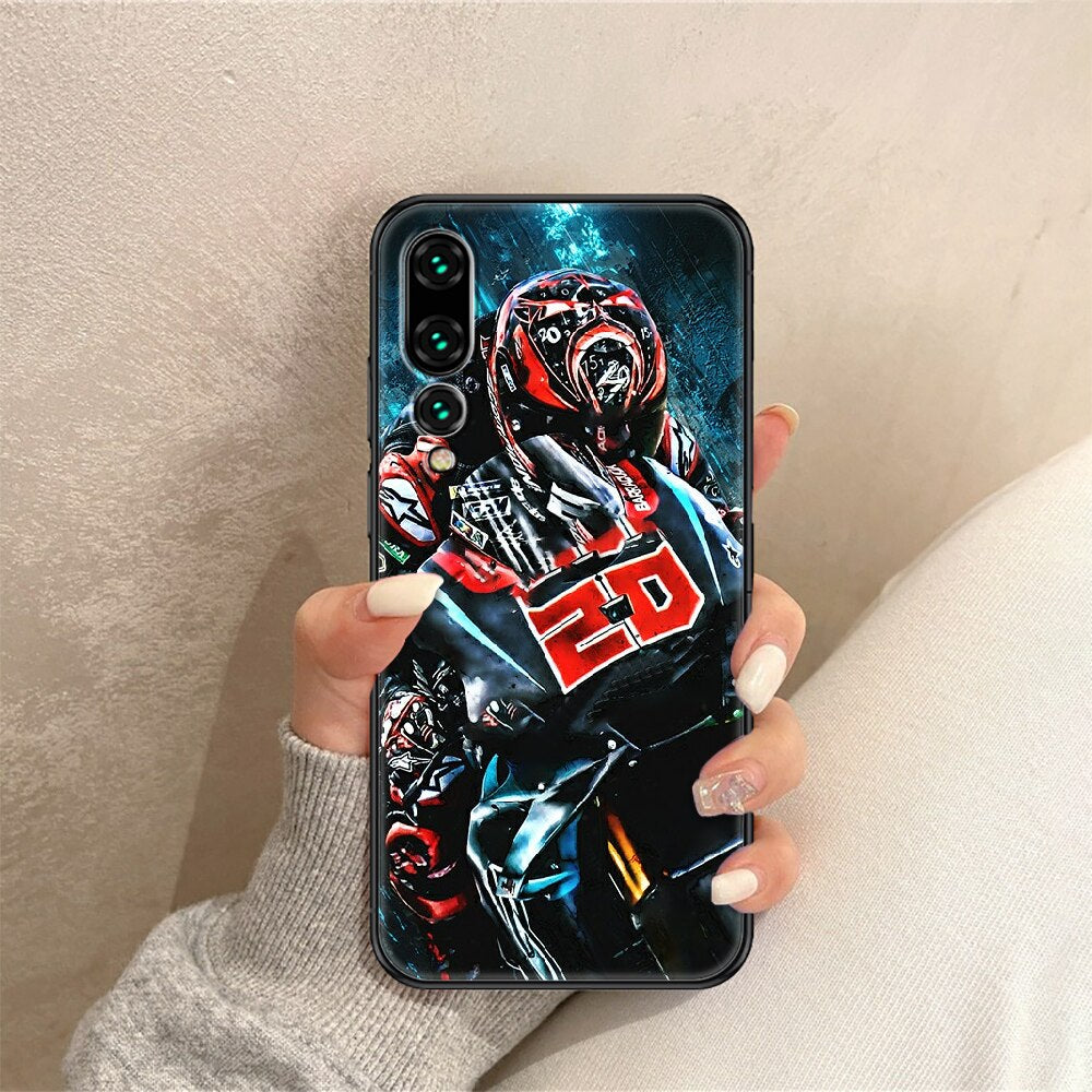 Fabio Quartararo sur une Coque Huawei